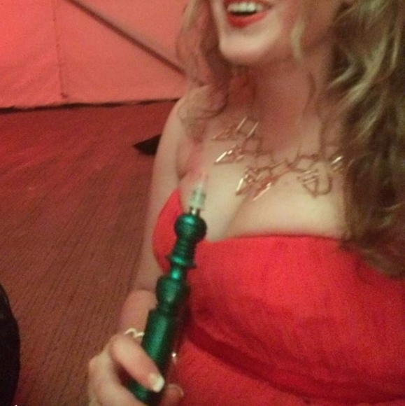 Coral Prom/Evening Dress - Picture 4 of 7